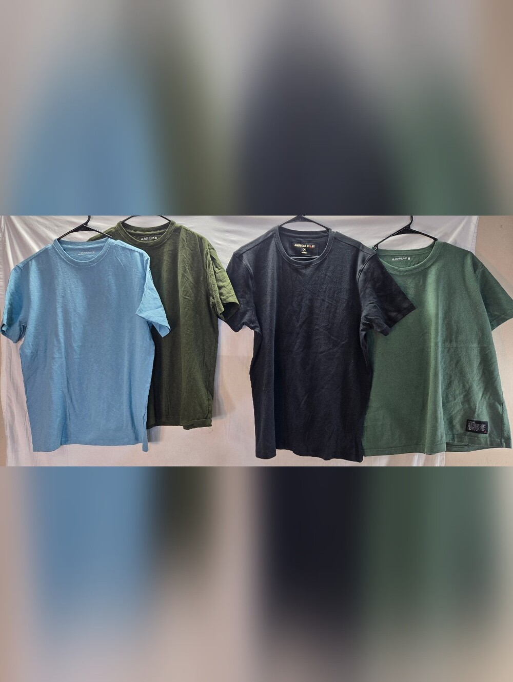 Lot of 4 American Giant Men's Size Medium Short Sleeve & Everett Shirts NWOT